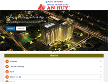 Tablet Screenshot of nhadatanhuy.com